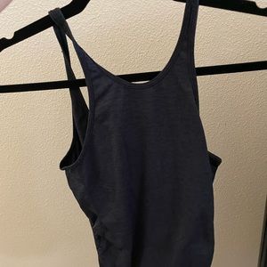 Lululemon dark grey seamless tank. Size 4